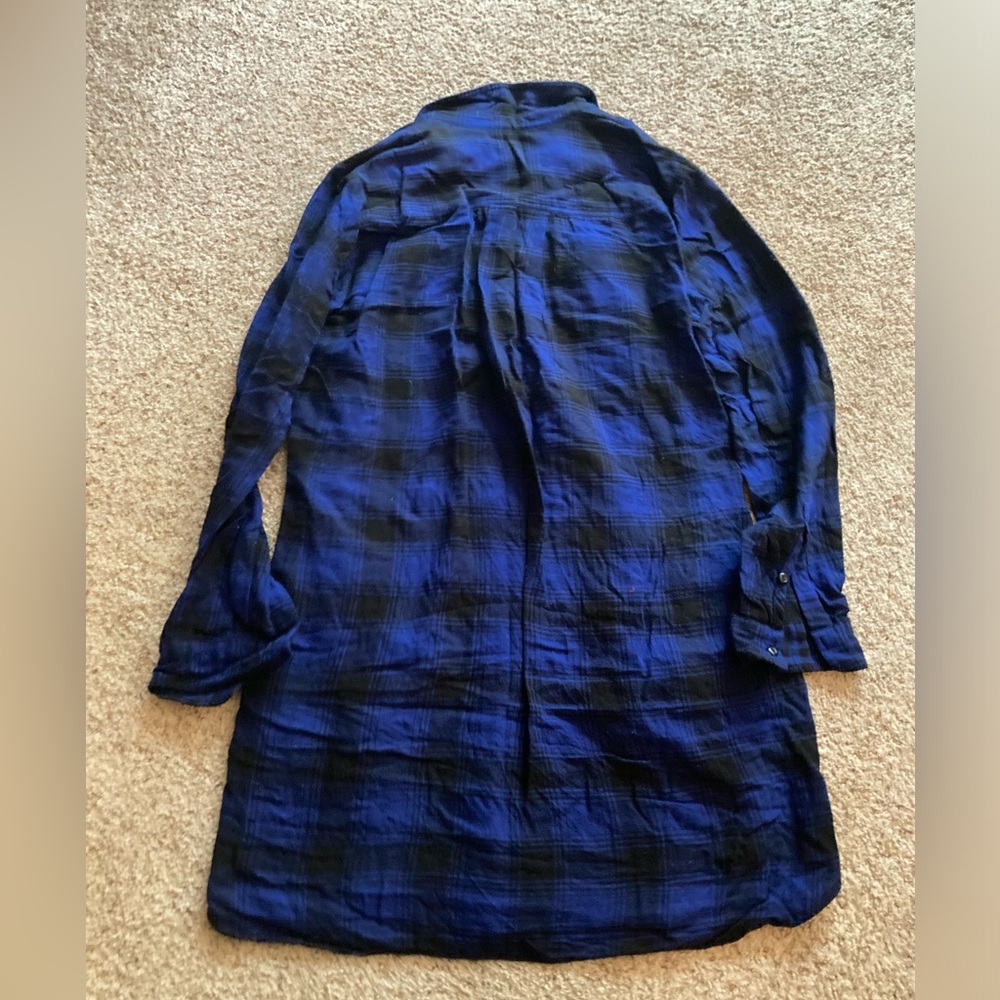 J Crew Flannel Tunic Dress - Picture 4 of 4